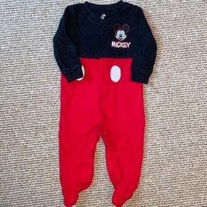 Disney Mickey Mouse 6 month pajamas
